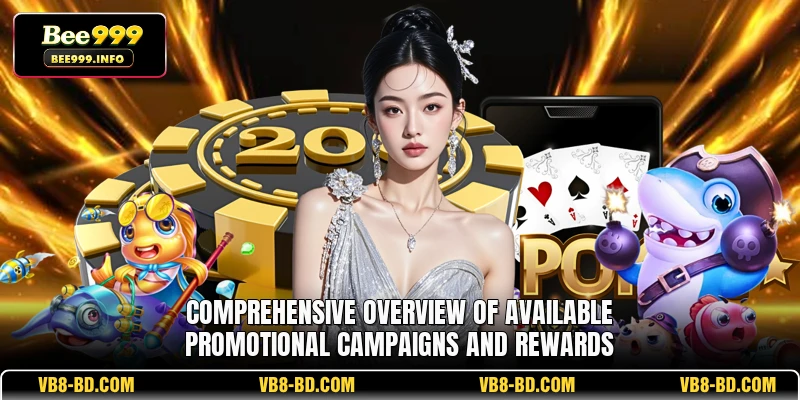Comprehensive overview of available promotional campaigns and rewards