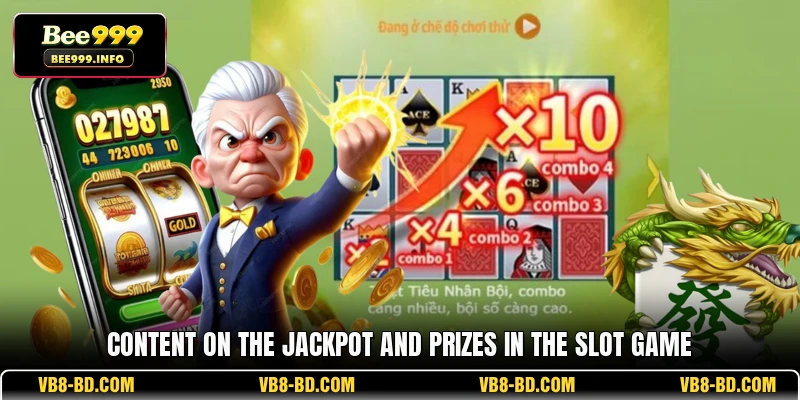 Content on the jackpot and prizes in the slot game