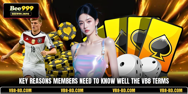 Key reasons members need to know well the VB8 terms