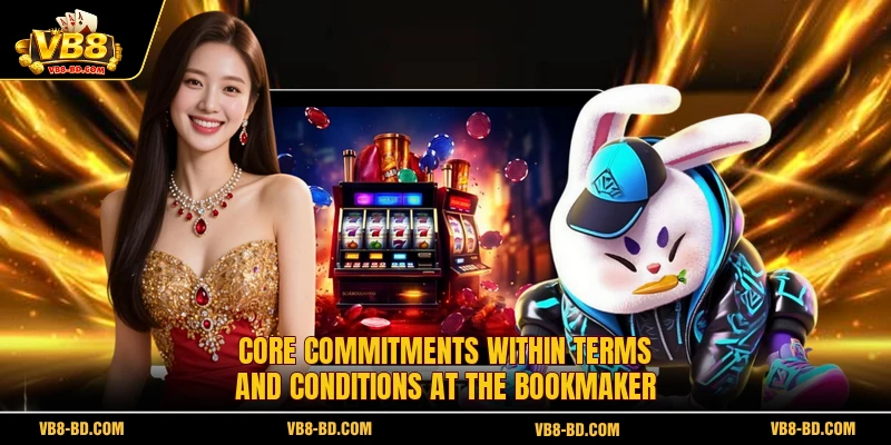 Core commitments within Terms and Conditions at the bookmaker
