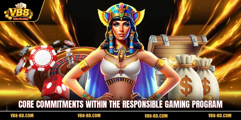 Core commitments within the Responsible Gaming program